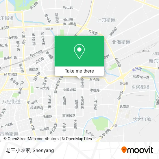 老三小农家 map
