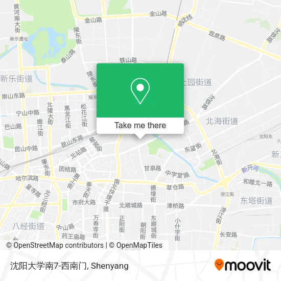 沈阳大学南7-西南门 map