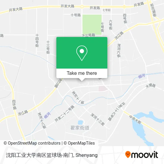 沈阳工业大学南区篮球场-南门 map