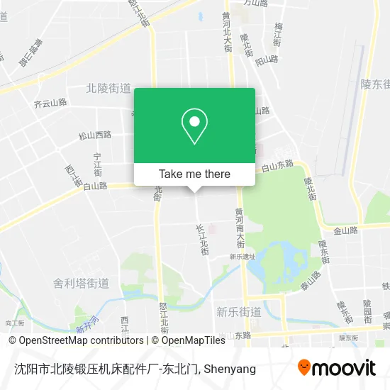 沈阳市北陵锻压机床配件厂-东北门 map
