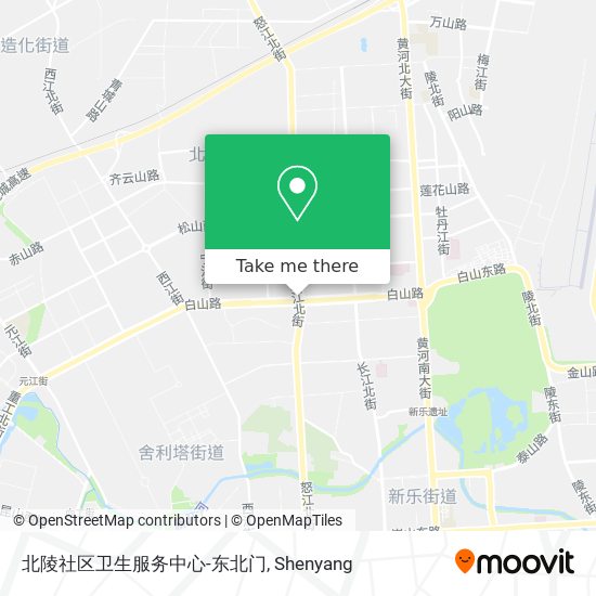 北陵社区卫生服务中心-东北门 map