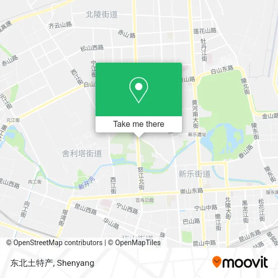 东北土特产 map