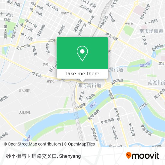 砂平街与玉屏路交叉口 map