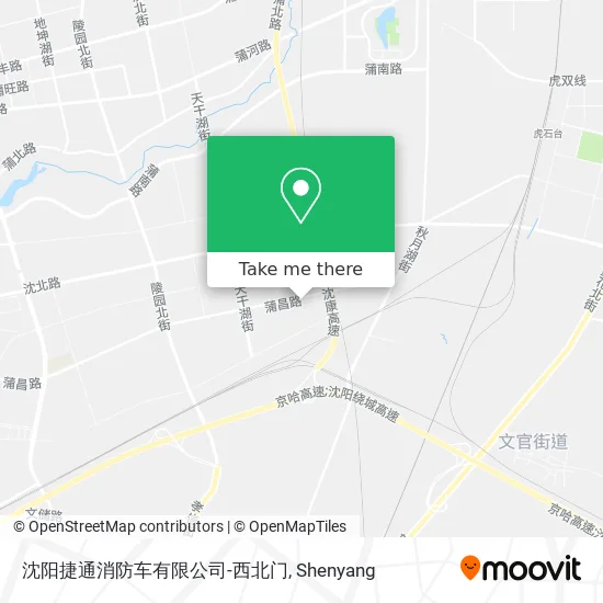 沈阳捷通消防车有限公司-西北门 map