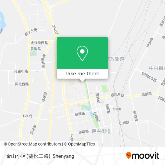 金山小区(葵松二路) map