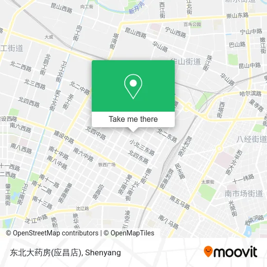 东北大药房(应昌店) map