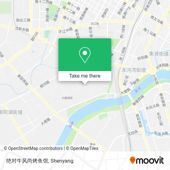 绝对牛风尚烤鱼馆 map