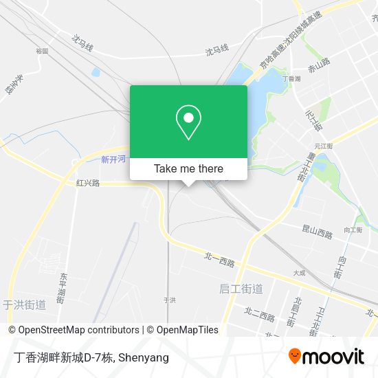 丁香湖畔新城D-7栋 map