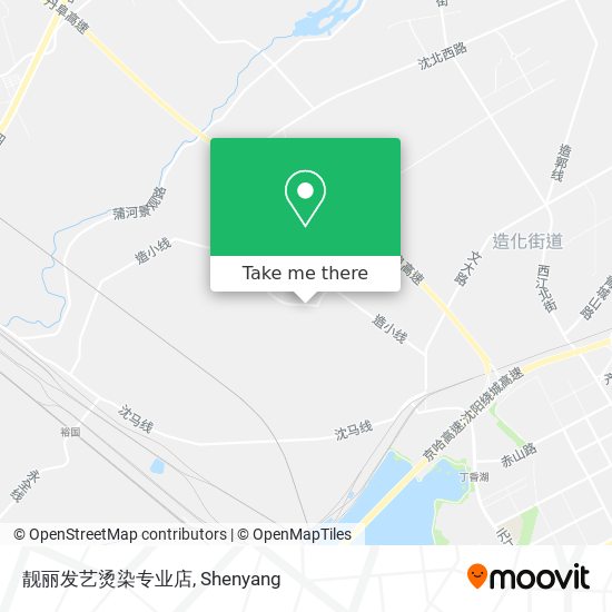 靓丽发艺烫染专业店 map