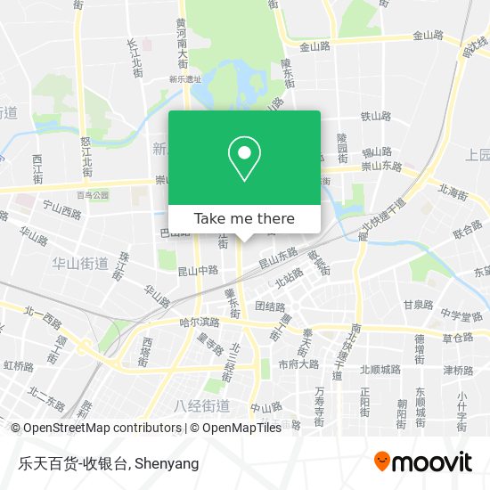 乐天百货-收银台 map