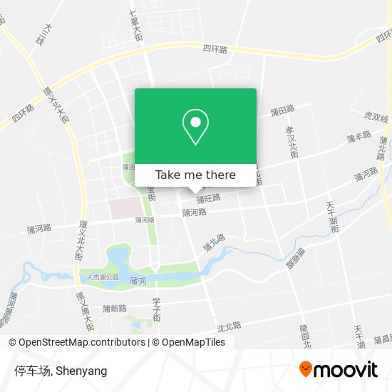 停车场 map