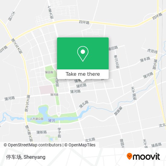 停车场 map