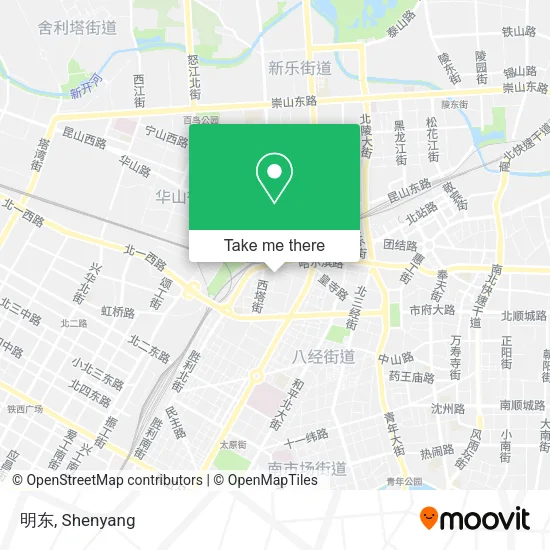 明东 map
