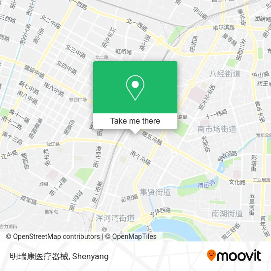 明瑞康医疗器械 map
