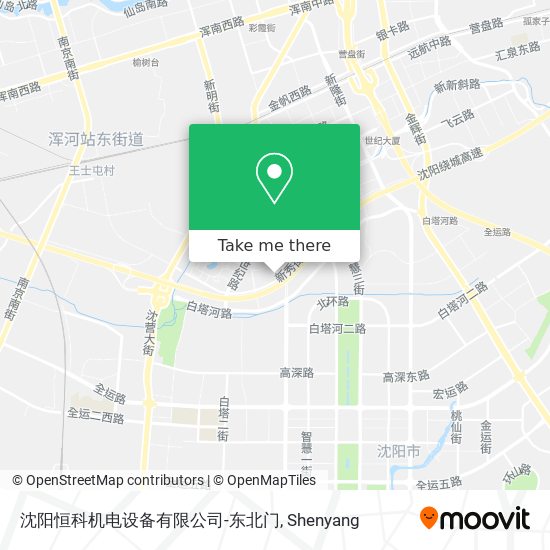 沈阳恒科机电设备有限公司-东北门 map