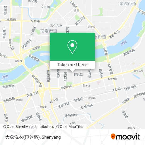 大象洗衣(恒达路) map