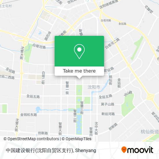 中国建设银行(沈阳自贸区支行) map