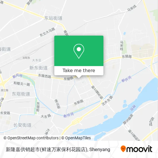 新隆嘉供销超市(鲜速万家保利花园店) map