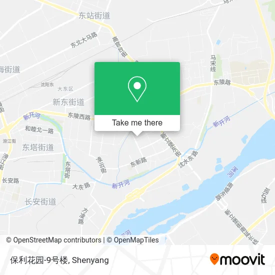 保利花园-9号楼 map