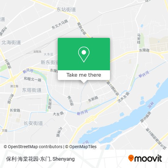 保利·海棠花园-东门 map