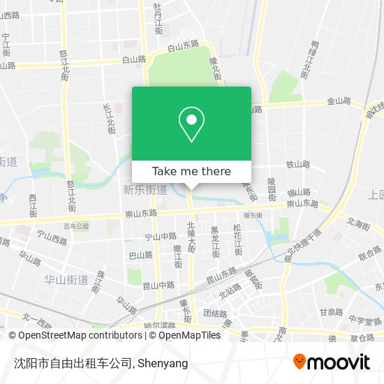 沈阳市自由出租车公司 map