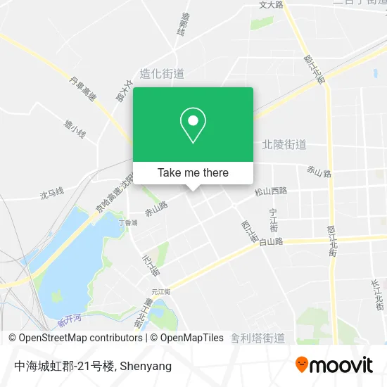 中海城虹郡-21号楼 map