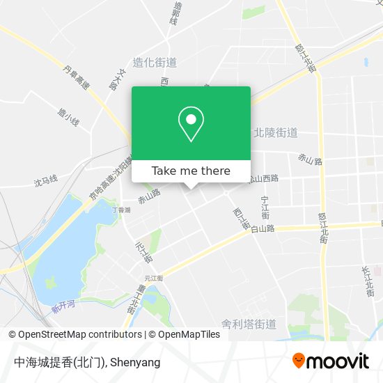 中海城提香(北门) map