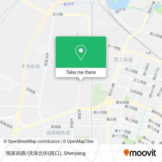 熊家岗路/洪湖北街(路口) map