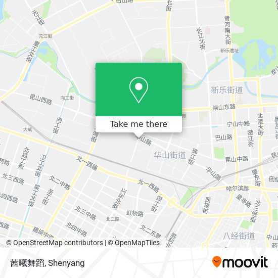 茜曦舞蹈 map