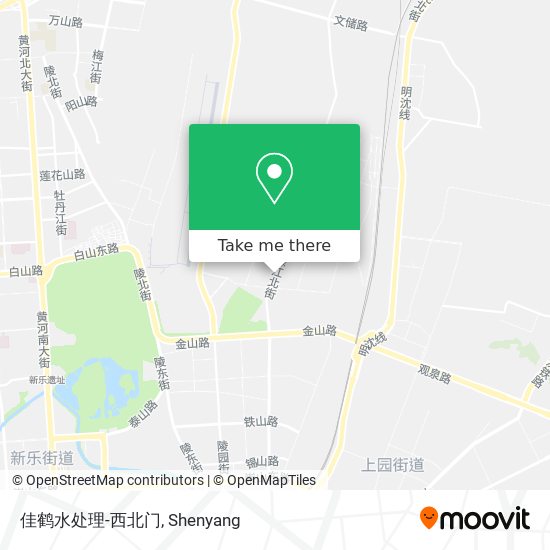 佳鹤水处理-西北门 map