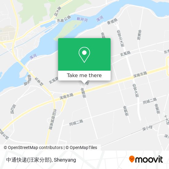 中通快递(汪家分部) map