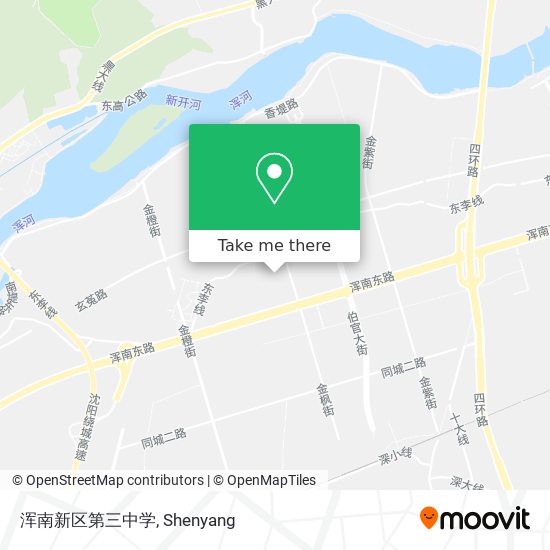 浑南新区第三中学 map