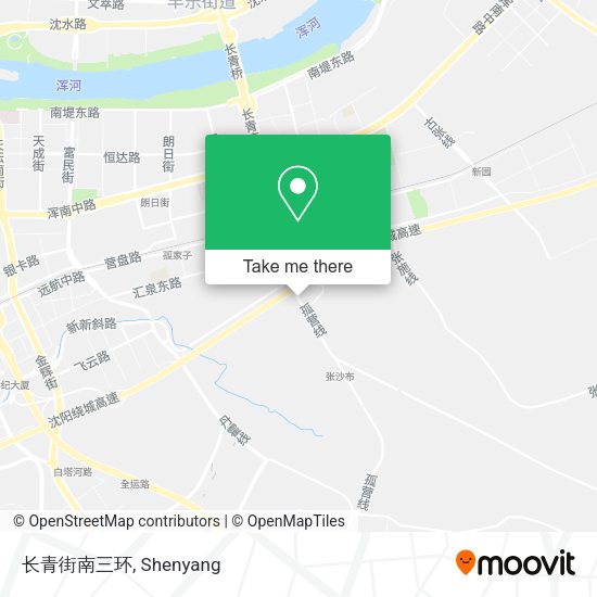 长青街南三环 map