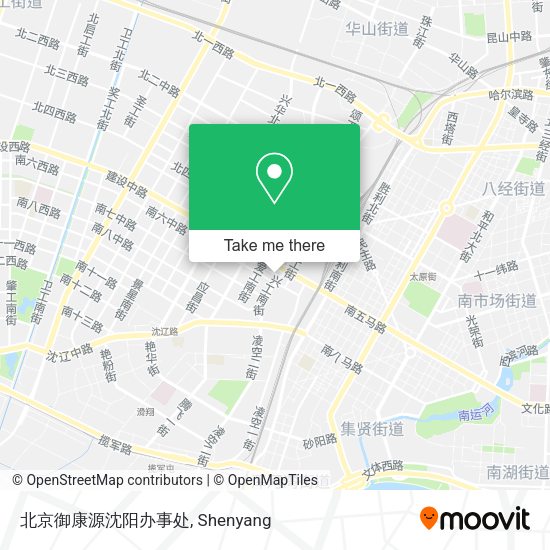 北京御康源沈阳办事处 map
