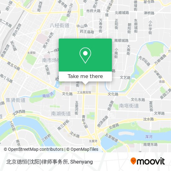 北京德恒(沈阳)律师事务所 map