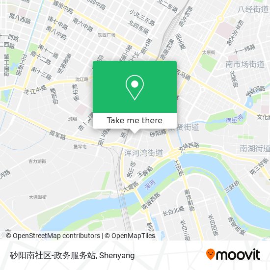 砂阳南社区-政务服务站 map