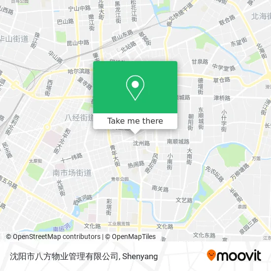 沈阳市八方物业管理有限公司 map