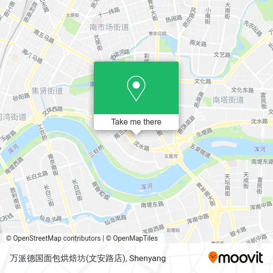 万派德国面包烘焙坊(文安路店) map