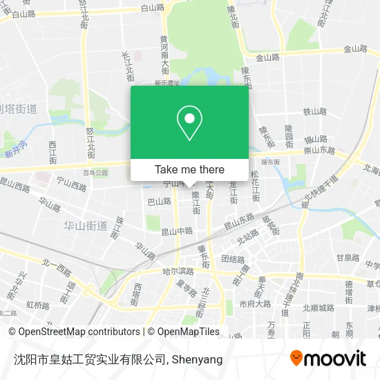 沈阳市皇姑工贸实业有限公司 map