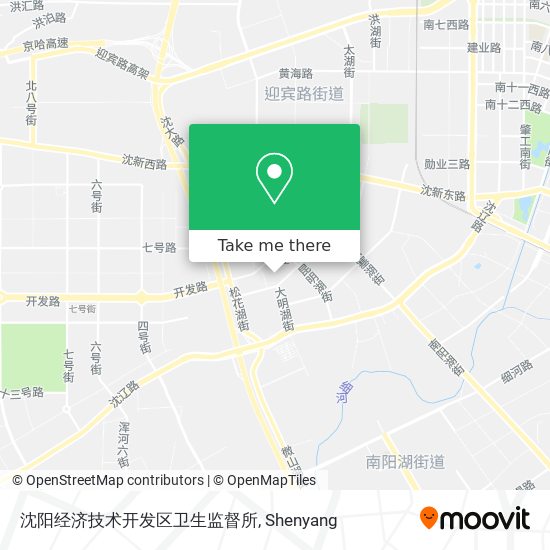 沈阳经济技术开发区卫生监督所 map