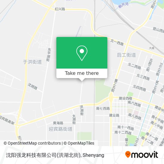 沈阳强龙科技有限公司(洪湖北街) map