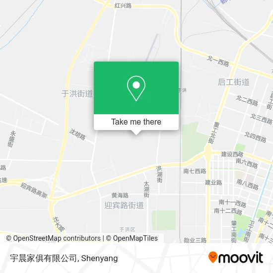 宇晨家俱有限公司 map