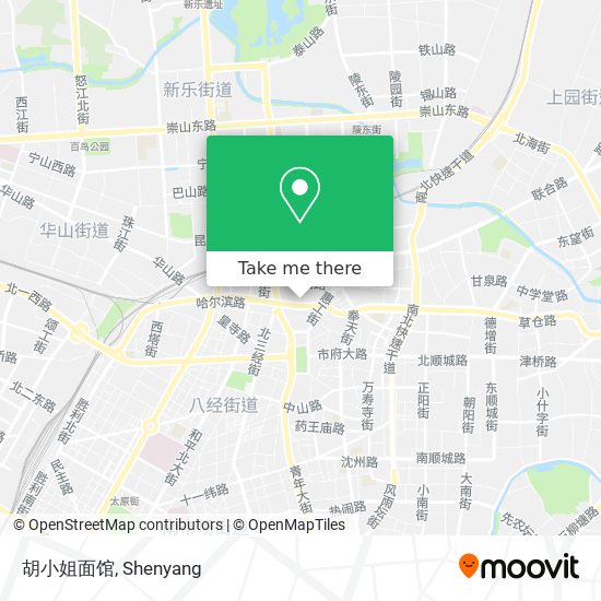 胡小姐面馆 map