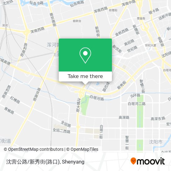 沈营公路/新秀街(路口) map