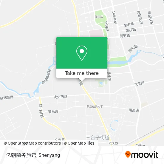 亿朝商务旅馆 map