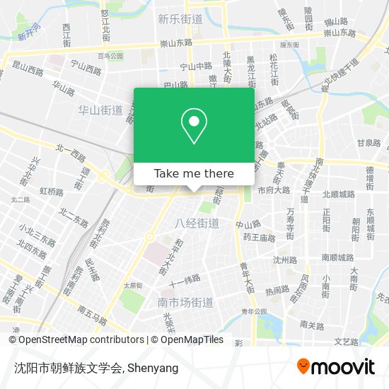 沈阳市朝鲜族文学会 map