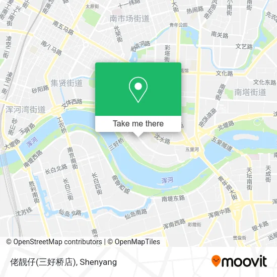 佬靓仔(三好桥店) map