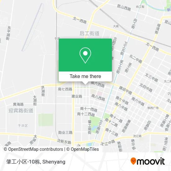 肇工小区-10栋 map