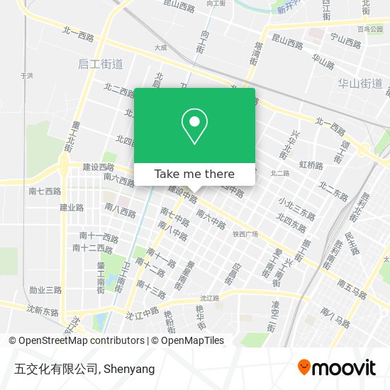 五交化有限公司 map