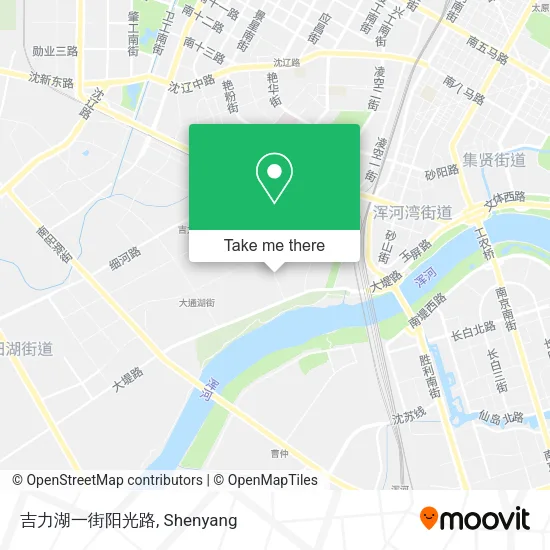 吉力湖一街阳光路 map